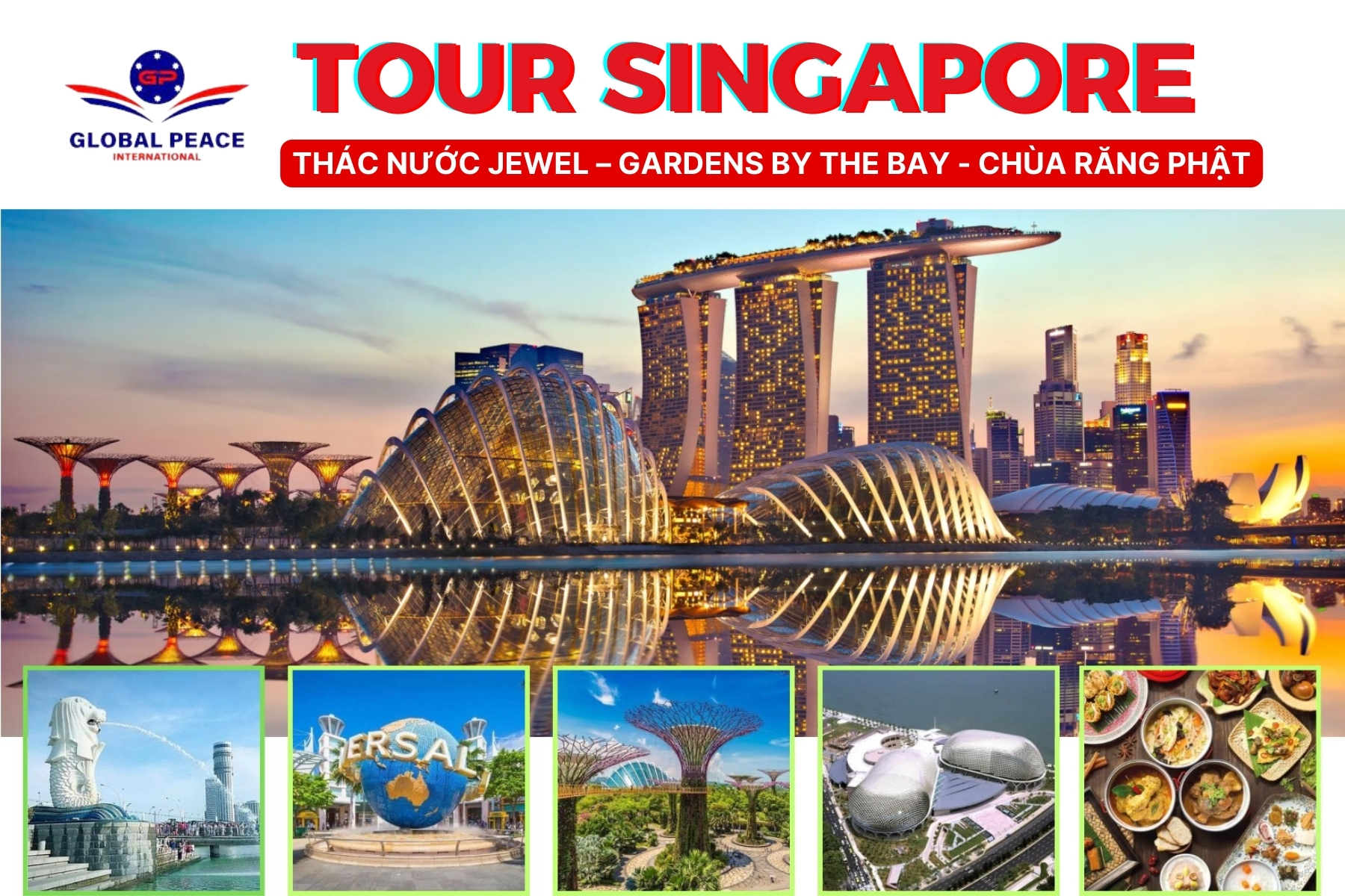 Tour du lịch Singapore 3 Ngày 2 Đêm