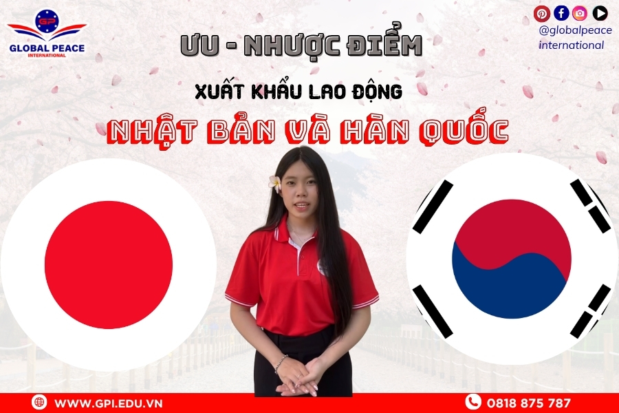 2025 nên đi xuất khẩu lao động Nhật Bản hay Hàn Quốc