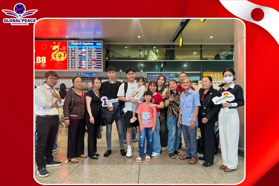 Nguyễn Thành Đạt chính thức xuất cảnh du học Đức - Hành trình từ niềm yêu thích đến thực tế