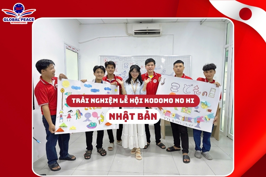 Học viên GPI trải nghiệm lễ hội Kodomo no Hi Nhật Bản ngay tại trung tâm