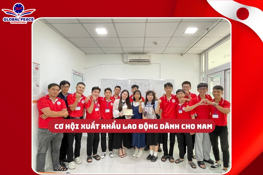 Đơn hàng xuất khẩu lao động Nhật Bản dành cho nam năm 2025