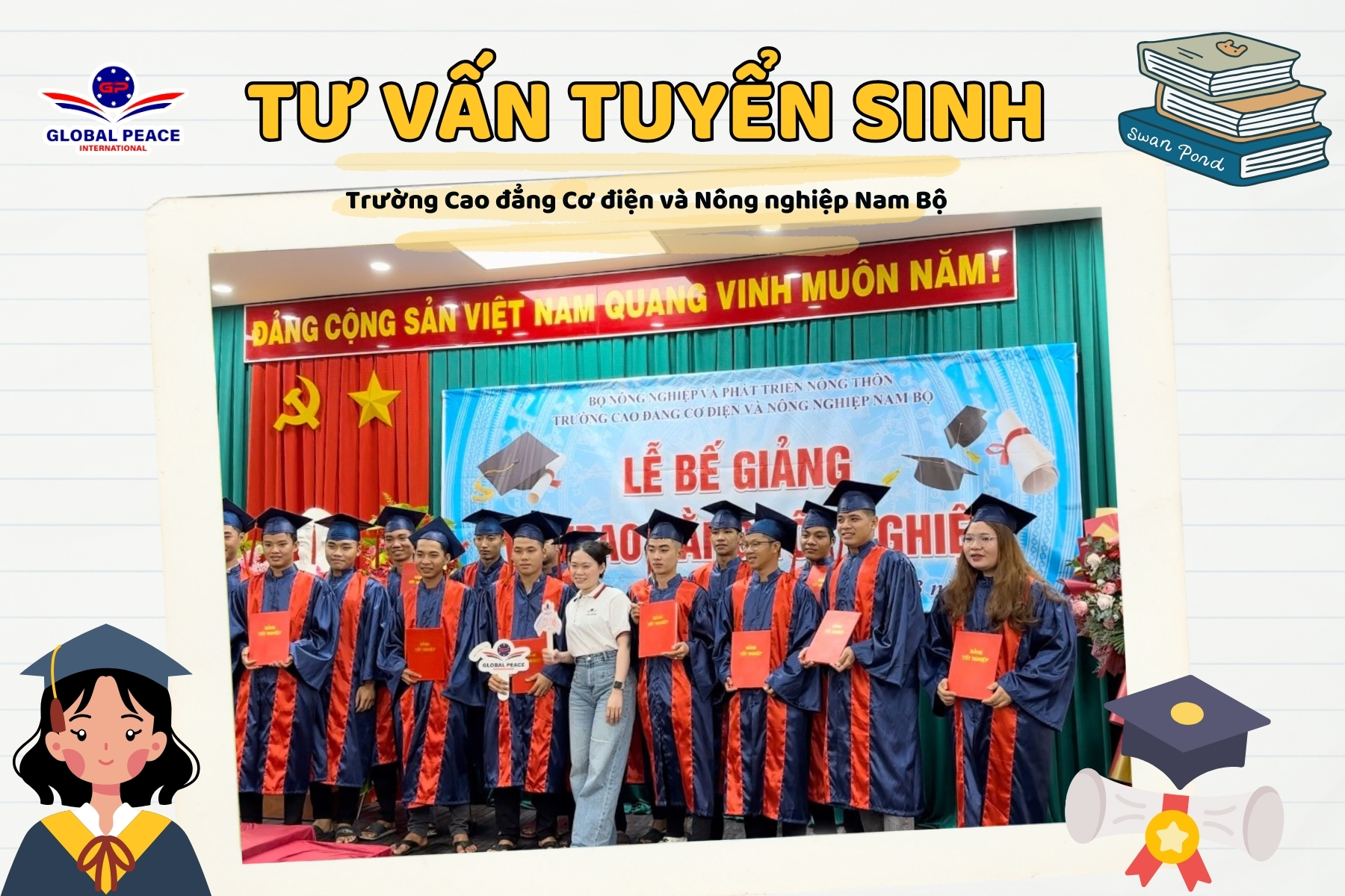 GPI đồng hành cùng sinh viên trường Cao đẳng Cơ điện và Nông nghiệp Nam Bộ chinh phục đỉnh cao sự nghiệp