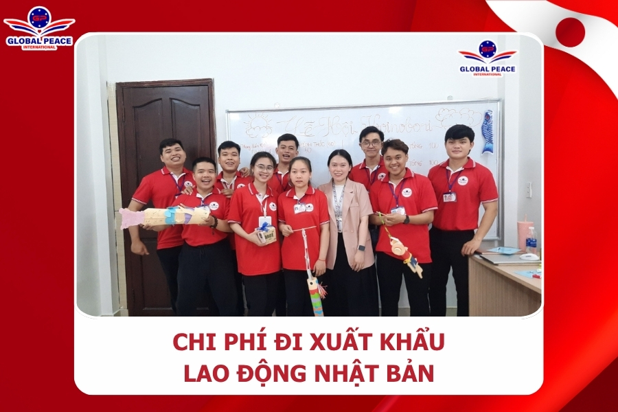 Chi phí đi xuất khẩu lao động Nhật Bản 