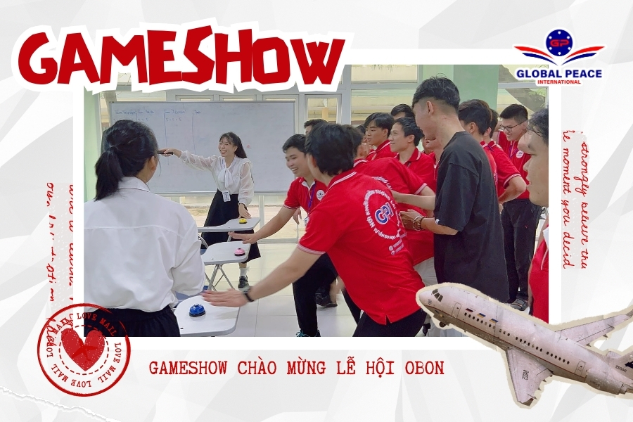 GAMESHOW CHÀO MỪNG LỄ OBON TẠI GLOBAL PEACE INTERNATIONAL