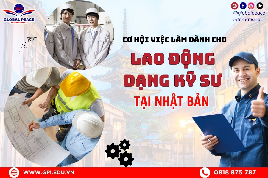 Nhóm ngành nghề có cơ hội việc làm dạng kĩ sư tại Nhật Bản