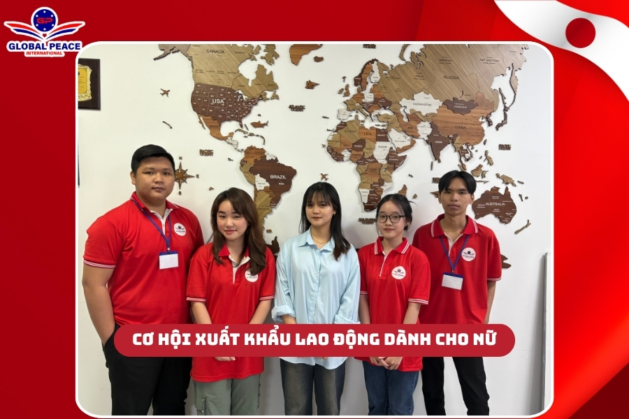 Đơn hàng đi Nhật cho nữ