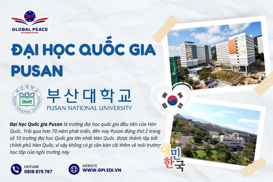 Đại học quốc gia Busan - Đại học top đầu Hàn Quốc