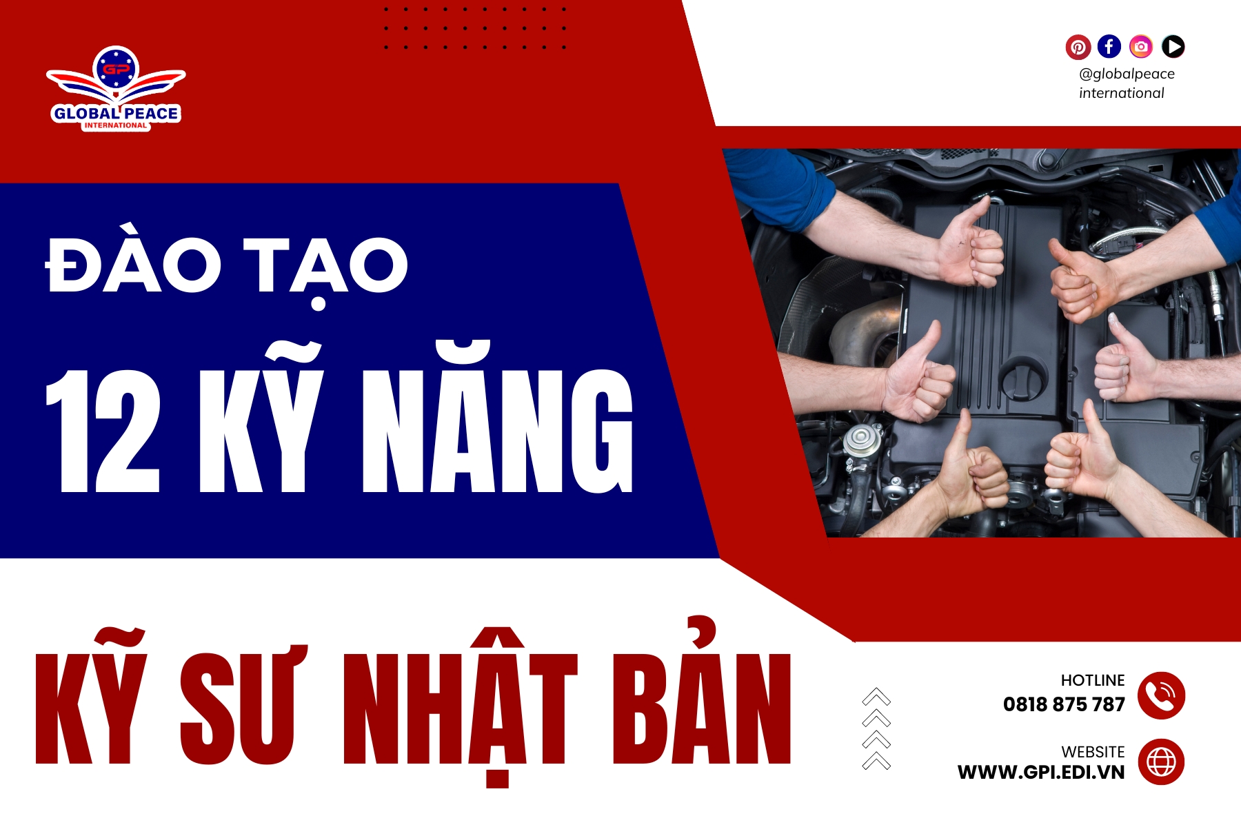 Đào tạo 12 kỹ năng đi kỹ sư Nhật bản – Chìa khóa vàng dẫn lối thành công