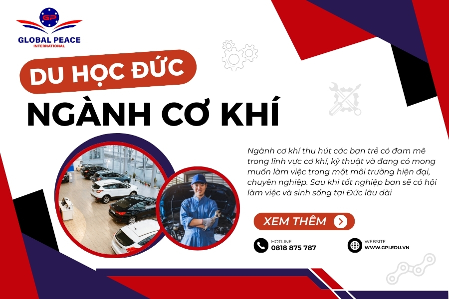 Du học Đức ngành cơ khí có gì hấp dẫn?