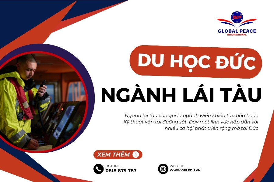 DU HỌC ĐỨC NGÀNH LÁI TÀU & NHỮNG ĐIỀU BẠN CẦN BIẾT