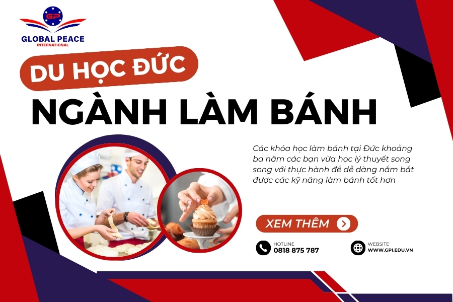 TOÀN BỘ THÔNG TIN VỀ DU HỌC ĐỨC NGÀNH LÀM BÁNH