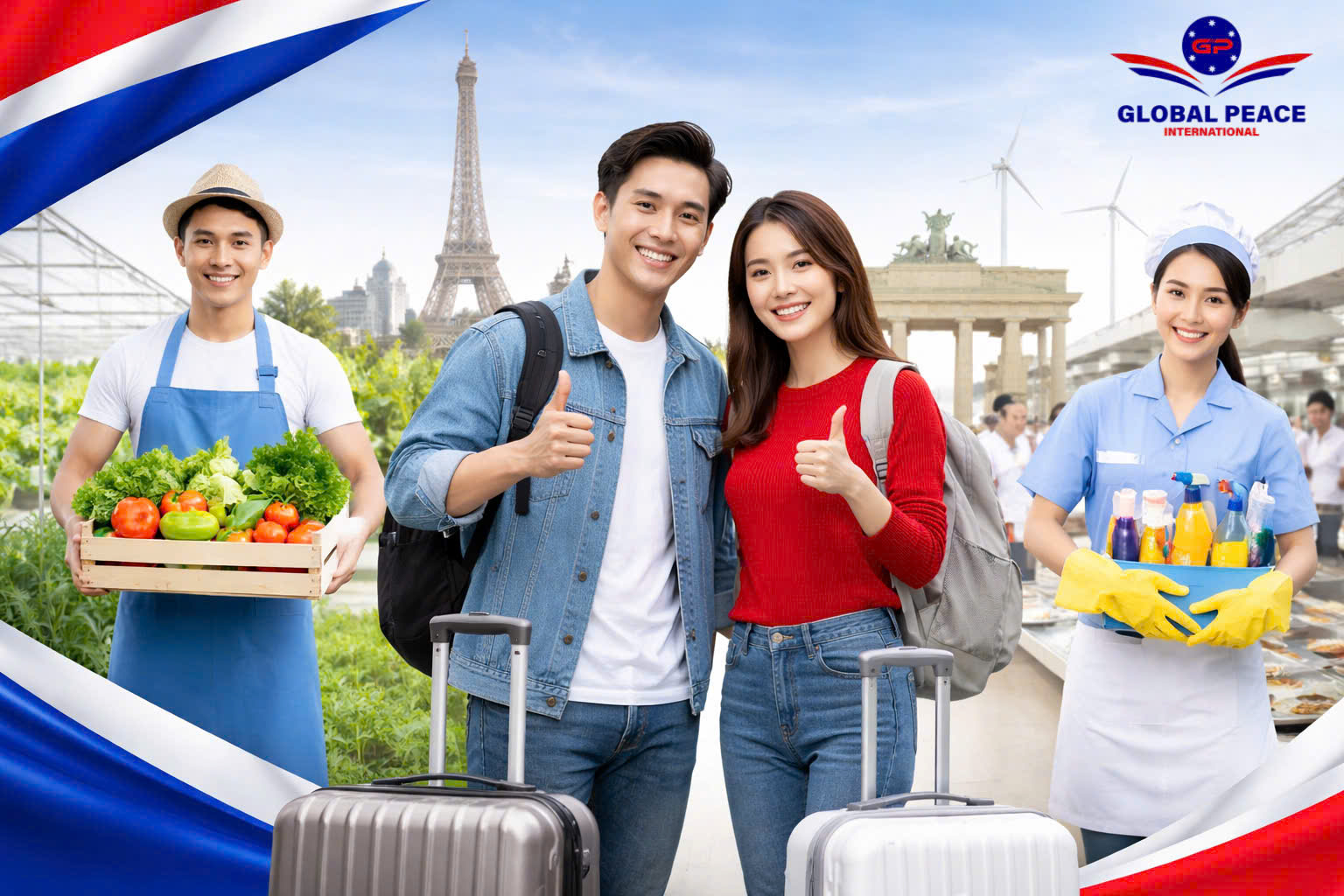 Top 3 thị trường xuất khẩu lao động lương cao nhất 2026