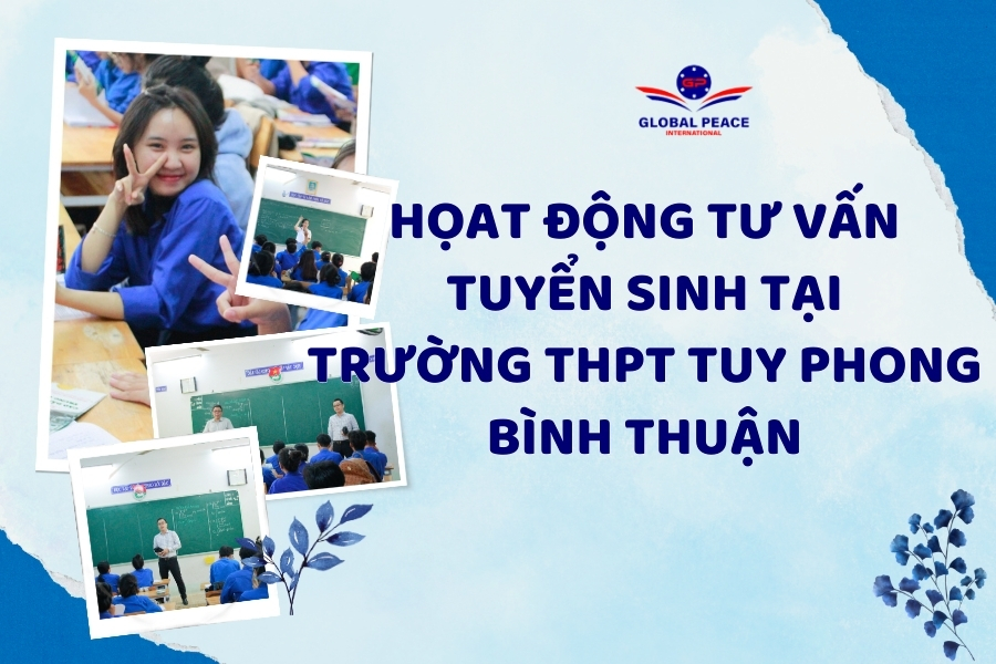 GPI phối hợp với trường HOTEC mở rộng cơ hội học tập, làm việc tại nước ngoài cho học sinh trường Tuy Phong, Bình Thuận