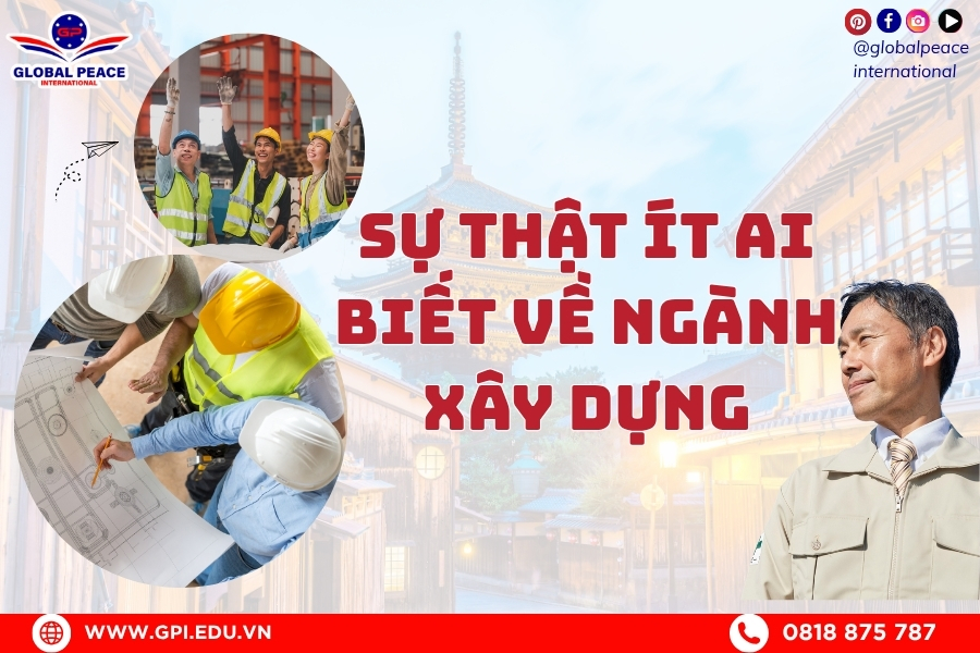 Sự thật ít ai biết về ngành xây dựng Nhật Bản