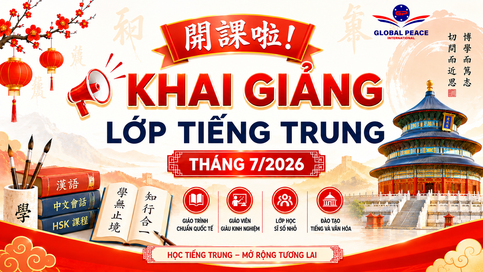 Lớp Tiếng Trung Tại GPI Chính Thức Khai Giảng